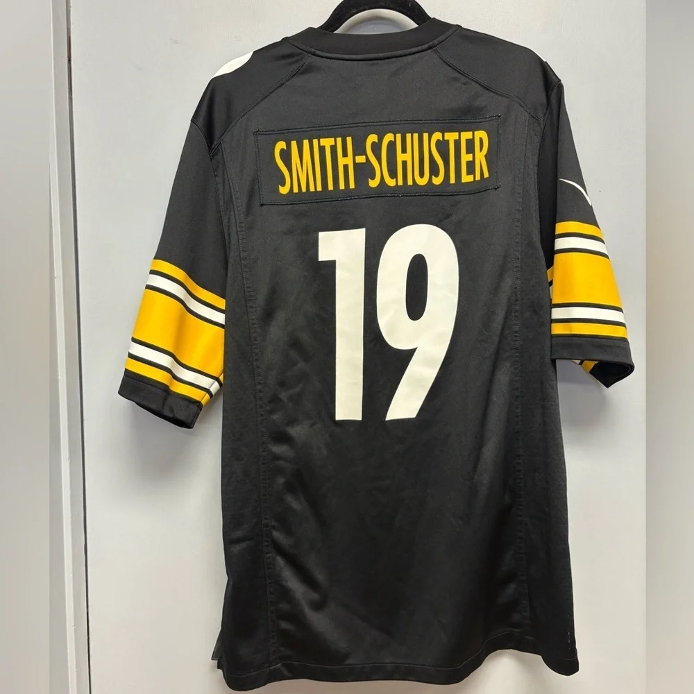 Nike JuJu Smith-Schuster #19 Men's Nike Limited 100 Year Home Jersey Size Large